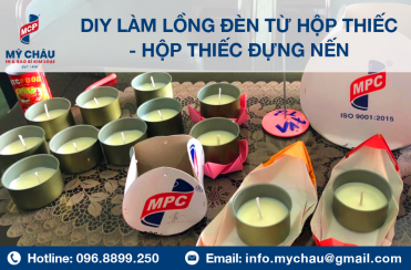 DIY Making Lanterns From Tin Boxes